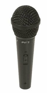 Peavey PV7 ND Magnet Dynamic Microphone with 1/4" to XLR Cable