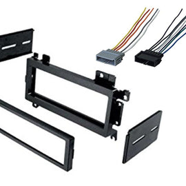 Car Radio Stereo Single Din Dash Kit Wiring Harness for 1984-2001 Dodge