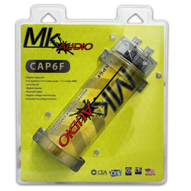 MK AUDIO CAP6F 6 Farad Power CAR Capacitor for Energy Storage to Enhance BASS DE