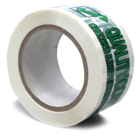 4 Rolls 3MIL Printed Quality Control Checked & Inspected by Mfg. In the USA TAPE 2.5" X 110 YARD