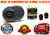 Rockford Fosgate R165X3 & TW500 Dome Tweeter 180W 6.5" 3-Way PRIME Series Coaxial Speakers w/ Silk Tweeters & Absolute TW500 500W Max Dome Tweeter