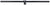American Terminal  Universal Round 4 Ft Lighting Cross Bar For Tripod Speaker Light Stands