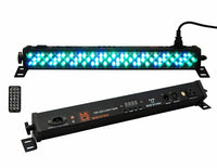 MR DJ MINI STRIP 19" 120 LED 5 Channel DMX RGB Color Strip DJ Wash Up Light Bar