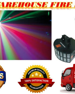 2 MR DJ DOUBLESTACKER 7-Channel DMX-512 LED Multi-Colored Effect Light Blackout