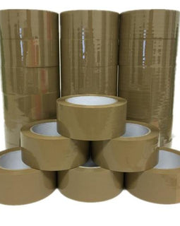 BM Paper 3" 110 Yards Pack of 24 Brown heavy-duty Sealing Adhesive Tape Packaging Shipping Carton Tape