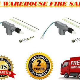10 American Terminal Power Door Lock KIT Universal CAR ACTUATORS 12-Volt Motor