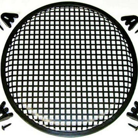 DJS10 10" Inch Universal Speaker Subwoofer Grill Mesh Cover with Clips Screws Guard
