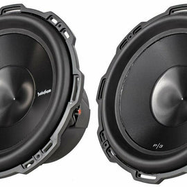 2 Rockford Fosgate Punch P3D2-12 Car Subwoofer<br/>1200W Max, 600W RMS 12" Punch P3 Series Dual 2-Ohm Car Subwoofer
