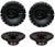 2 Pair Rockford Fosgate R165X3 6.5" 90W 3 Way Car Audio Coaxial Speakers Stereo
