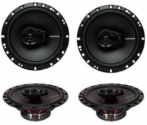 2 Pair Rockford Fosgate R165X3 Car Speaker 180W 6.5