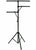MR DJ LS-360 Heavy-Duty Portable DJ Light Stand w/ Two Fixture Arms & T-Bar
