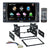Absolute USA DD3000 Double Din DVD, CD, MP3 Multimedia DVD CD MP3 Player Receiver With Dash Kit Harness for 86-up Honda Acura