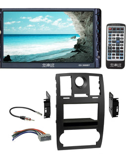 DD3000 double Din DVD USB View Car Stereo Dash Kit Harness for 05-07 Chrysler 300