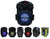 6.5" Bluetooth Portable Rechargeable PA DJ Party Speaker USB/FM/LED MP3 Player