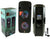 MR DJ Lets Jump Dual 15" 3Way 5000W Active DJ Speakers Powered PA Party BT USB Speaker MIC
