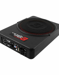 VPAS10 10" 550W Under Seat Powered Amplifier & Subwoofer Enclosure Bass Box