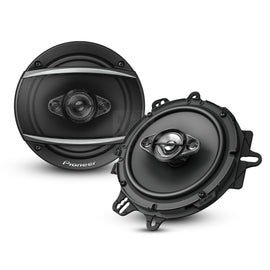 Pioneer TS-A1680F 350 W MAX 6.5" 4-WAY 4-OHM STEREO COAXIAL SPEAKERS (2PAIRS)