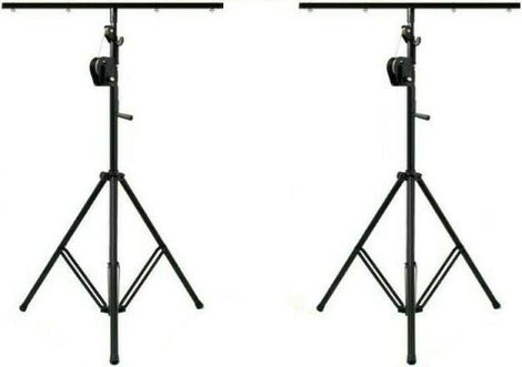 2 Crank Up Truss Lighting Stands - Stage Light Mount Trussing Speaker System PA DJ