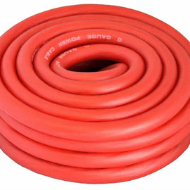 MR DJ DJPW0GRD 0 Gauge Red Amplifier Amp Power/Ground 1/0 Wire 25' Superflex Cable