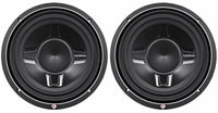 2 Rockford Fosgate Punch P3SD4-10 600W 10" Punch Series Dual 4-ohm Shallow Car Subwoofer