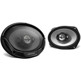 KENWOOD KFC-6966S 6" x 9" 3-WAY 400W FULL RANGE CAR AUDIO COAXIAL SPEAKERS PAIR