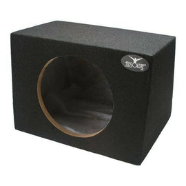 Absolute MSHF10 10" Enclosure Box 10" Sealed 3/4" MDF Single Hatchback Subwoofer/Sub Enclosure Box 0.9 Cubic Feet