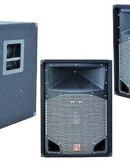 MR DJ COMS15 2-Way PA DJ Speaker 15" 2500 Watts 2" Titanium Driver