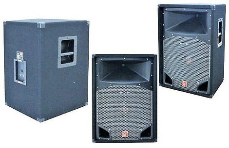 MR DJ COMS15 2-Way PA DJ Speaker 15