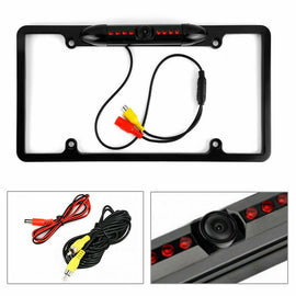 Cache Night Vision Car License Plate Rearview Black Camera