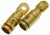 Absolute GRT102RB Pair 2 Gauge Gold Power Ring Terminal