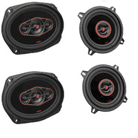 Cerwin Vega H7694 6x9″ 4-way + H752 5.25" 2-way Coaxial Speakers