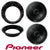 Pioneer TS-G1620F 600 Watts 6.5" 2-Way + Metra 82-9601 Speaker Adapter For 1998-2013 Harley Davidson Touring