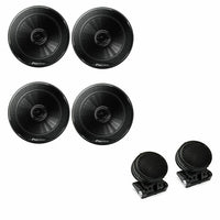 2 Pair TS-G1620F 6-1/2" 2-way car speakers & TW-600 Tweeters