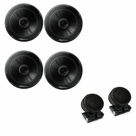 2 Pair TS-G1620F 6-1/2" 2-way car speakers & TW-600 Tweeters