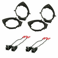 Car Door Speaker Harness + Adapter 6.5" 6.75" for Cadillac Chevrolet GMC Speaker