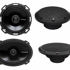 Rockford Fosgate P1650 6.5" 110W and P1692 6x9" 150W Car Audio Speakers