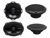 Rockford Fosgate P1675 6.75" 120W 3 Way + P1692 6x9" 150W 2 Way Speakers