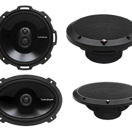 Rockford Fosgate P1675 6.75" 3 Way & P1692 6x9" 2 Way Speakers Package