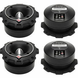 Rockford Fosgate PP4-T (4 PACK) 1.5" 400 Watt Heavy Duty Car Power Bullet Tweeters