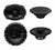 Rockford Fosgate P1692 6x9" 150W 2-Way + R165X3 6.5" 90W 3-Way Car Speakers