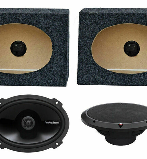 Rockford Fosgate Punch P1692 Car Speaker + 2 Angled 6x9