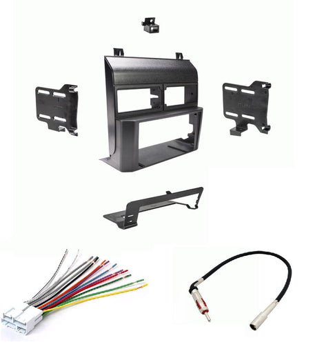 Metra 95-3000 70-1858 40-GM10 Double Din Black Dash Kit Panel Fit 1988-1994 Chevy GMC Trucks