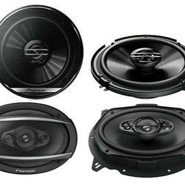 2 Pair Pioneer TS-A6960F 450W 6"x9" Speakers + TS-G1620F 6.5" 300W Speakers