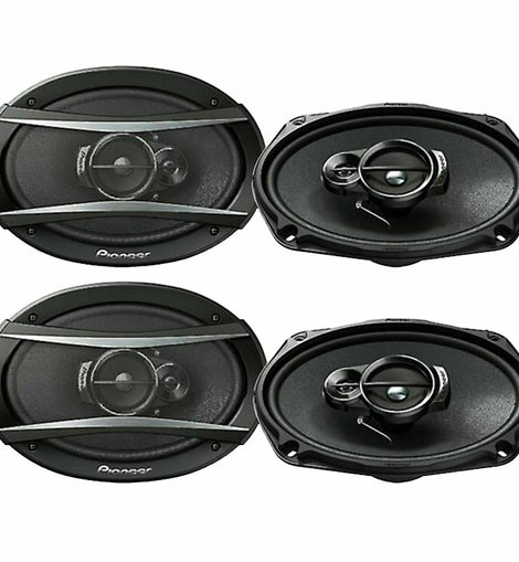 4 x Pioneer TS-A6966R 6x9