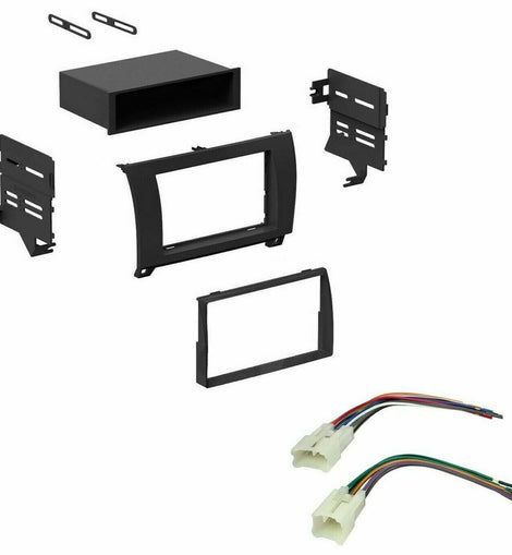 American Terminal Car Double DIN Kit Harness for Toyota Tundra Sequoia 2007-2012