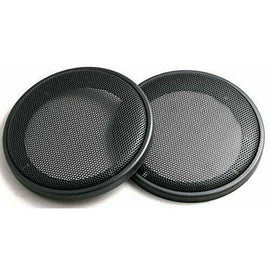 Patron 5.25" Subwoofer Grille Steel Mesh Speaker Woofer Grill Black-Pair