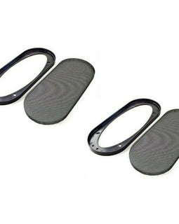 2 American Terminal universal 4x10" speaker coaxial component protective grills covers