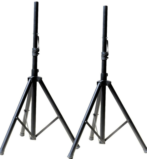 2 SS250 Universal Black Heavy Duty Folding Tripod PRO PA DJ Home Speaker Stand