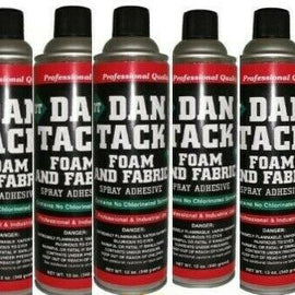 12 Dan Tack 2012 professional quality foam & fabric spray glue adhesive Can 12 oz