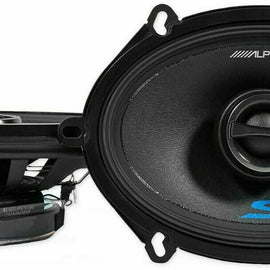 Alpine S-S57 5x7" or 6x8" 460W Type-S 2-Way Coaxial Car Speakers